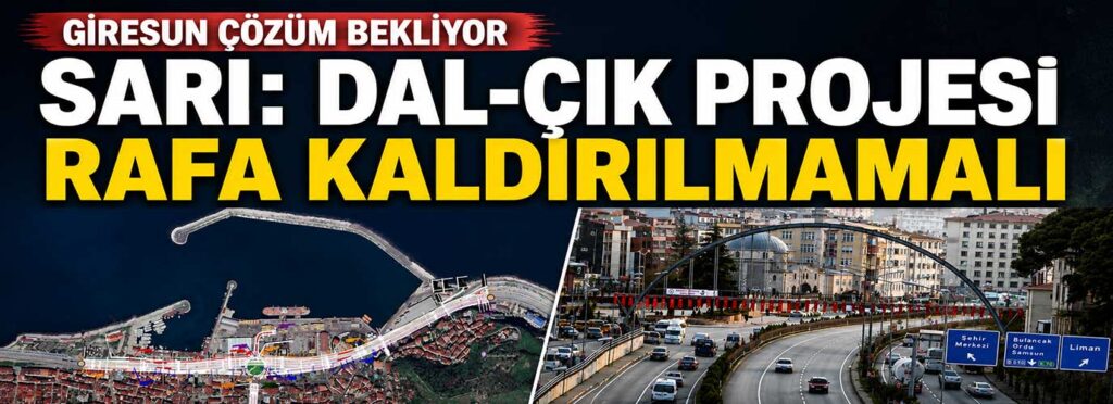 Sarı: Dal-Çık Projesi rafa kaldırılmamalı