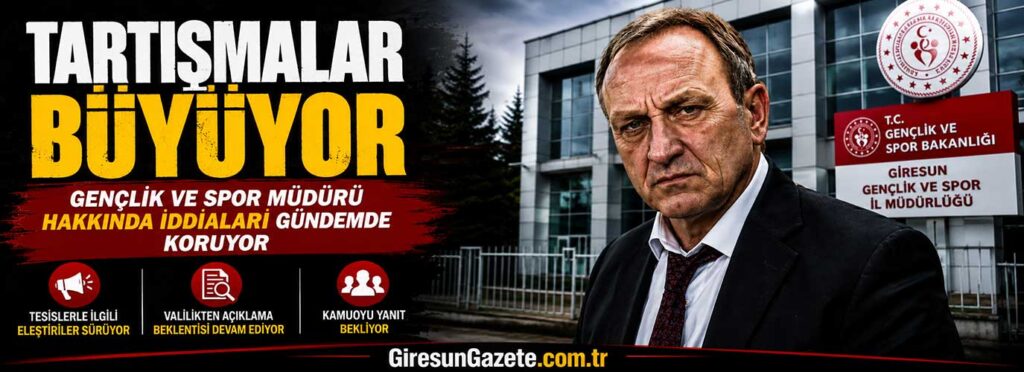 Gençlik ve Spor Müdürü hakkında iddiaları gündemdeki yerini koruyor