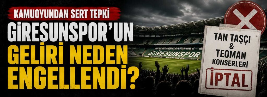 Giresunspor’un geliri neden engellendi?