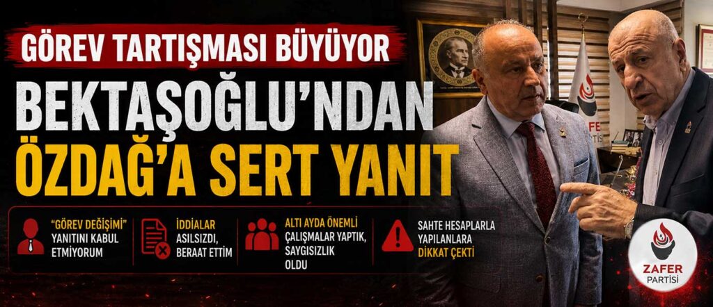 Bektaşoğlu’ndan Özdağ’a sert yanıt