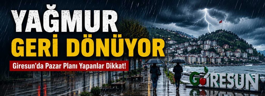 Giresun’da Pazar Planı Yapanlar Dikkat!