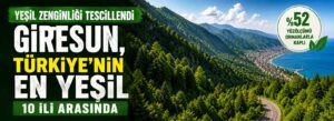 Giresun, Türkiye’nin en yeşil 10 ili arasında