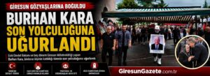 Burhan Kara son yolculuğuna uğurlandı