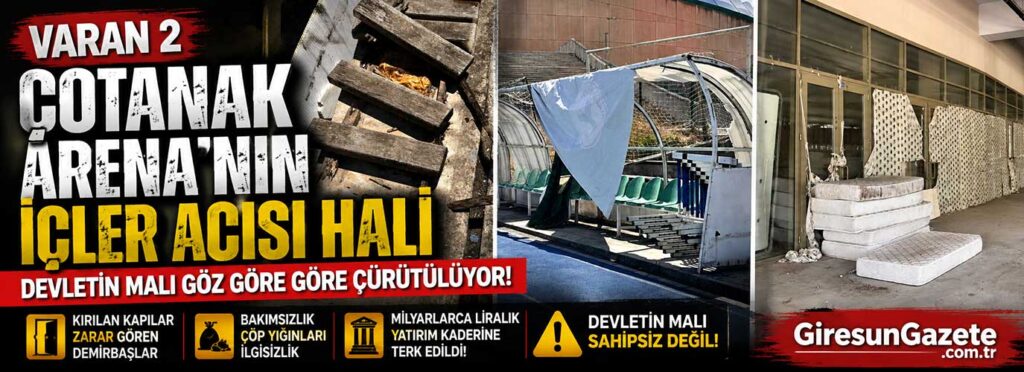 Devletin malı göz göre göre Muzaffer Ergün tarafından çürütülüyor!