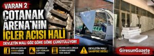 Devletin malı göz göre göre Muzaffer Ergün tarafından çürütülüyor!