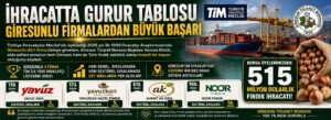 Giresunlu firmalardan büyük başarı