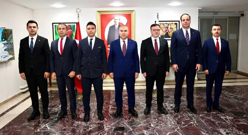 Vali Koç, kaymakamları kabul etti
