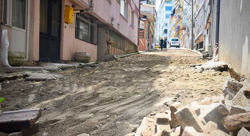 Yeşiltepe Caddesi’nde ikinci etap başladı