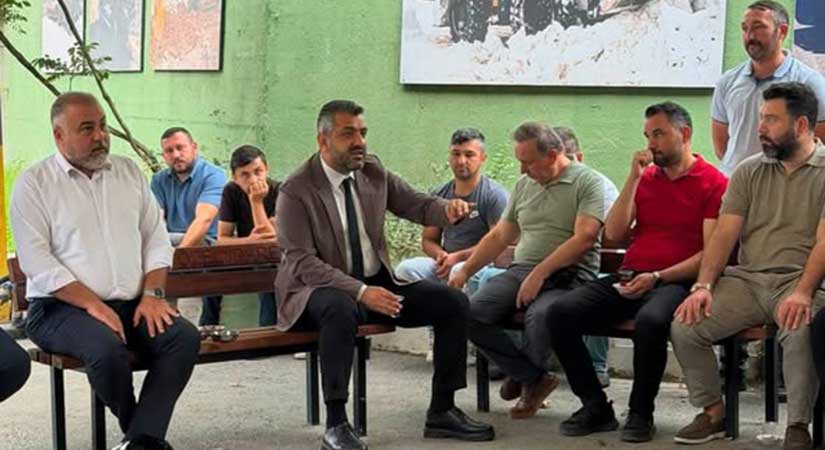 Alkan sahadaki çalışmaları yerinde inceledi