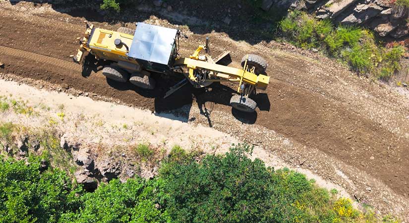 Alucra’da 10,5 kilometrelik yol tamamlandı