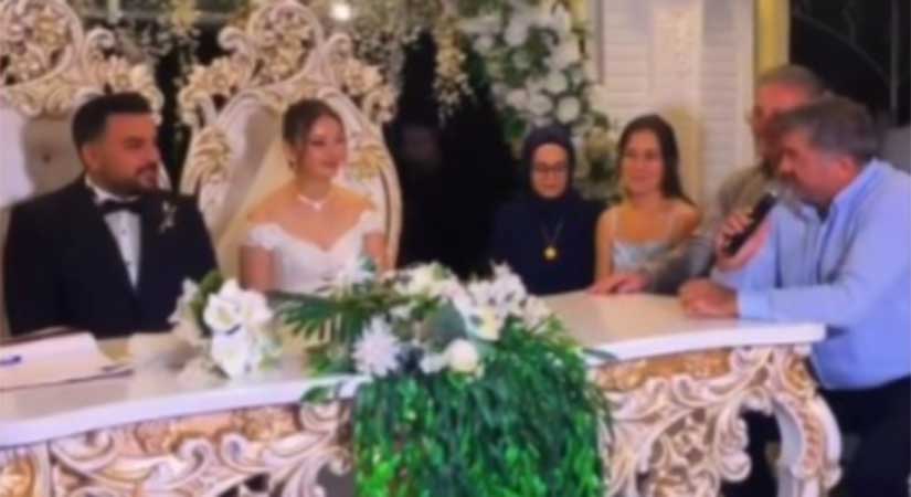 Baran ve Aslıhan görkemli düğünle evlendi
