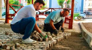 Giresun Belediyesi dört koldan çalışıyor