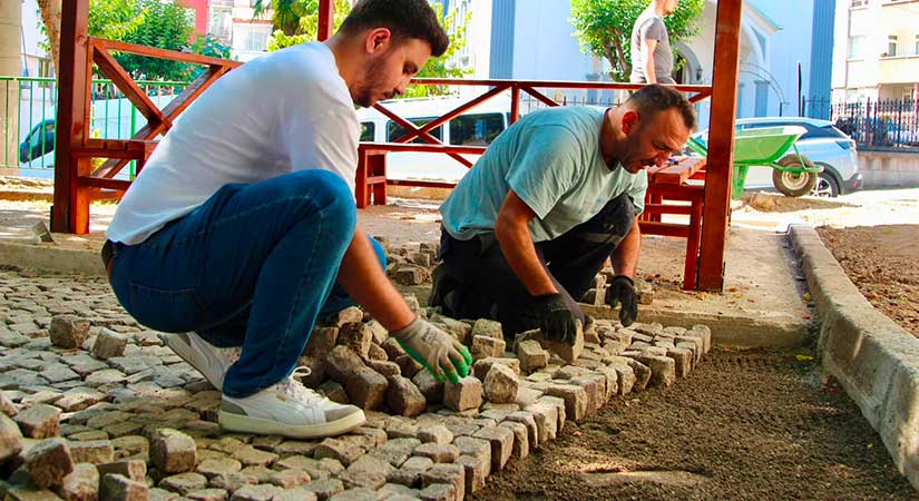 Giresun Belediyesi dört koldan çalışıyor