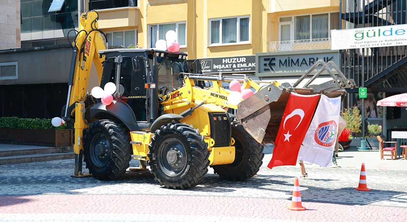 Bulancak Belediyesi iş makinesi gücünü artırdı