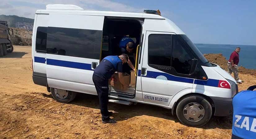 Giresun’da 347 tarihi geçmiş ürün imha edildi