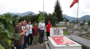 Kaymakam Özdemir’den Sarayköy’e anlamlı ziyaret