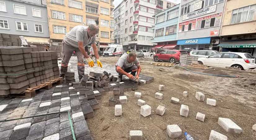 Görele’de yeni park yükseliyor