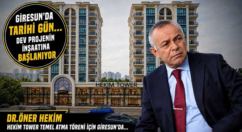 Hekim Tower’ın temeli atılıyor