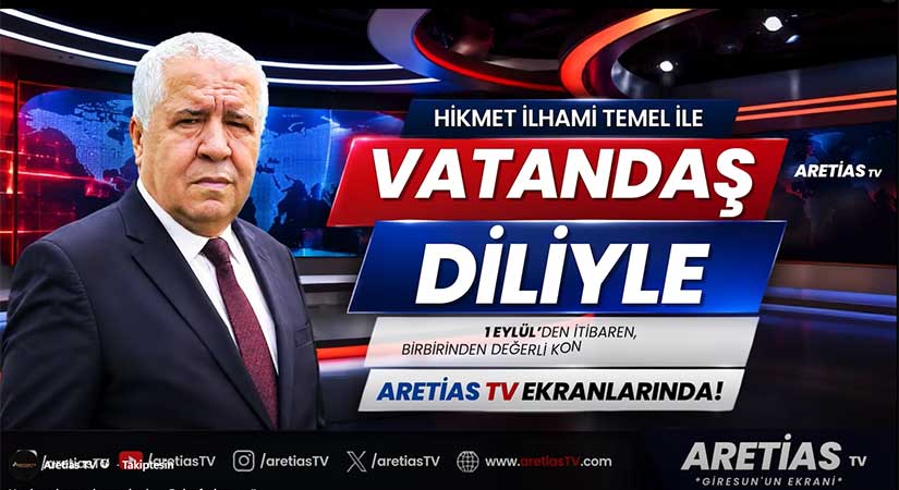 Hikmet İlhami Temel “Vatandaş Diliyle” Aretias TV’de