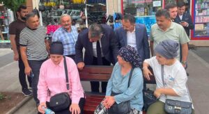 Hüseyin Alkan sahaya indi