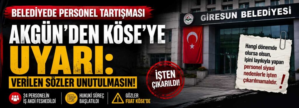 Akgün’den Köse’ye uyarı: Verilen sözler unutulmasın