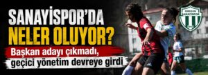 Başkan adayı çıkmadı, geçici yönetim devreye girdi