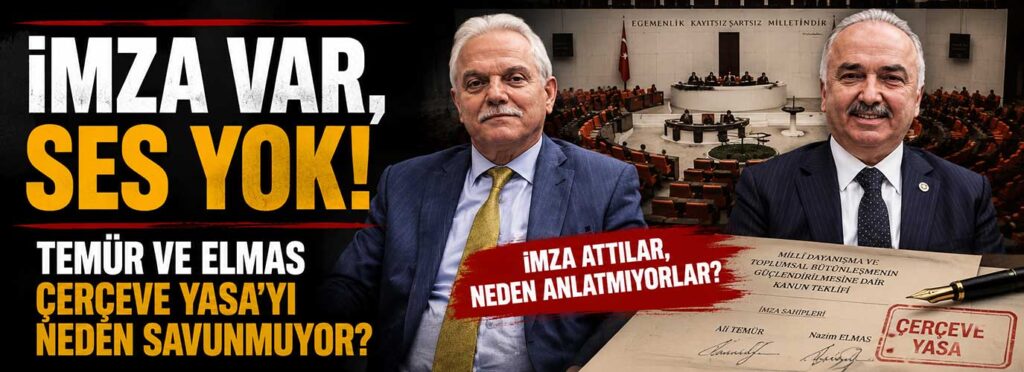 Temür ve Elmas Çerçeve Yasa’yı neden savunmuyor?