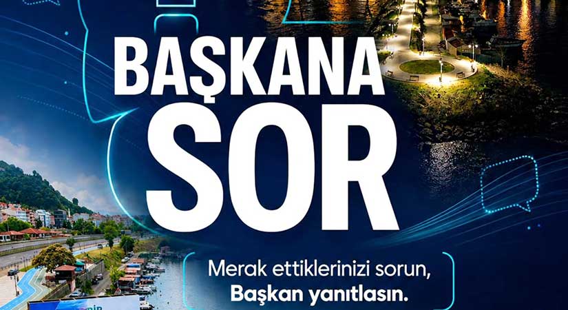 Piraziz’de vatandaş soracak, Ayyıldız yanıtlayacak