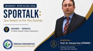 GRÜ’lü akademisyenin yer aldığı Sportalk destek aldı
