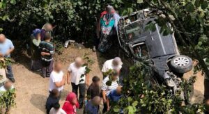 Tirebolu’daki kazada 7 kişi yaralandı