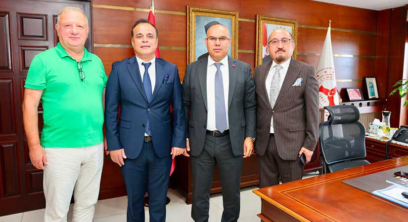 ABD’deki Giresunlulardan Vali Koç’a hayırlı olsun ziyareti