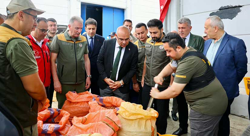 Giresun’da sezonun ilk ürünü teslim edildi