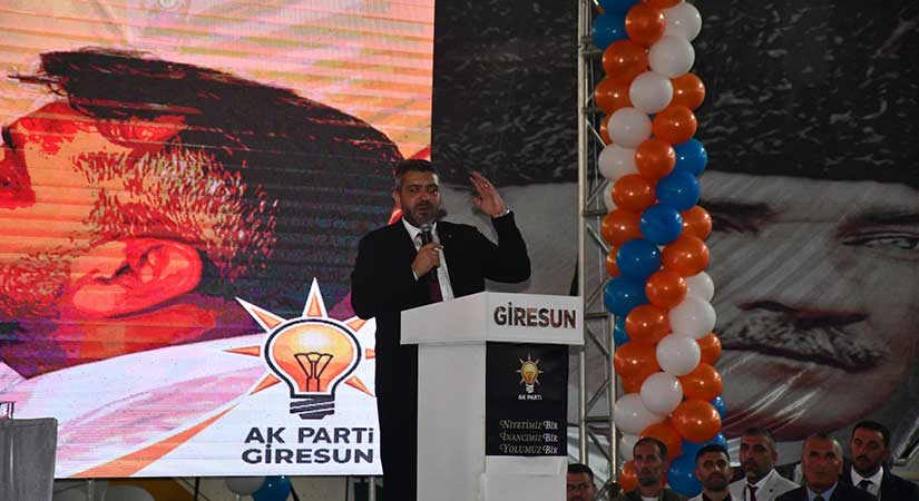 AK Parti Giresun’da yaklaşık 3 bin kişiyi buluşturdu