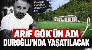 Arif Gök’ün adı spor tesislerinde yaşayacak