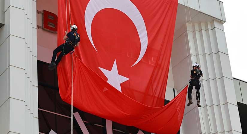 Bulancak’ta itfaiye ve ATAK’tan nefes kesen gösteri