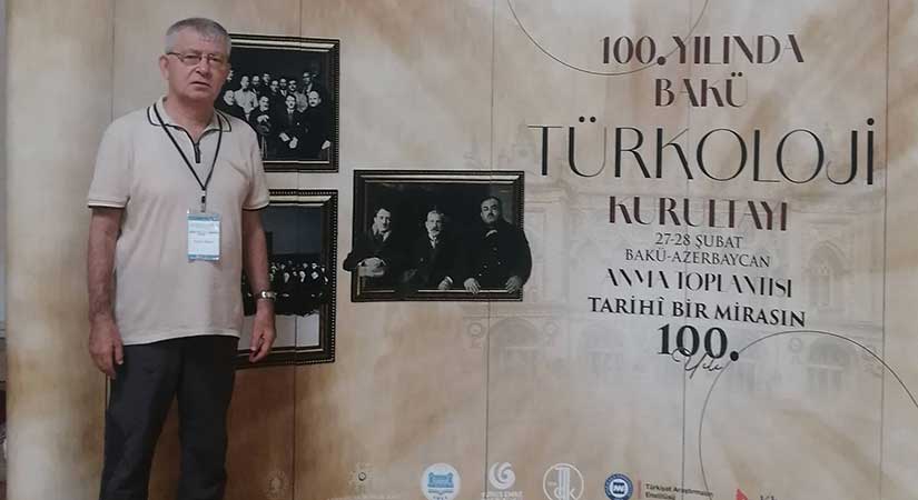 Ayhan Yüksel Bakü’de sempozyuma katıldı