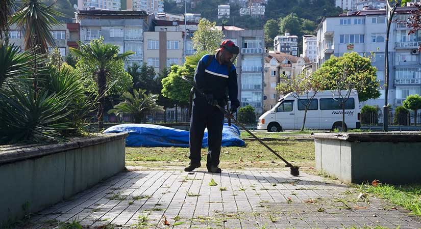 Giresun’da park ve meydanlar yenileniyor
