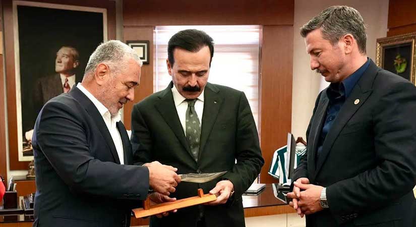 Konal ve Yılmaz’dan Volkan Turgut’a ziyaret