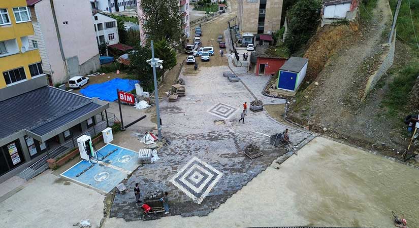 Doğankent’te altyapı tamamlandı, sıra üstyapıda