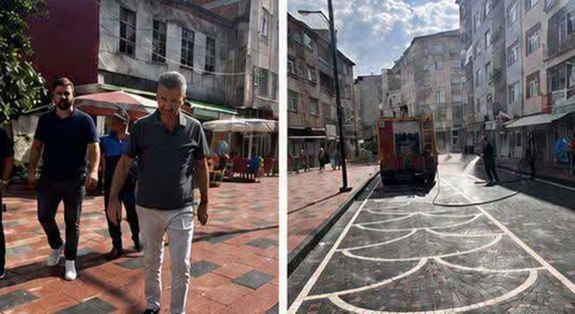 Güdük: İlçe hak ettiği görünüme kavuşuyor