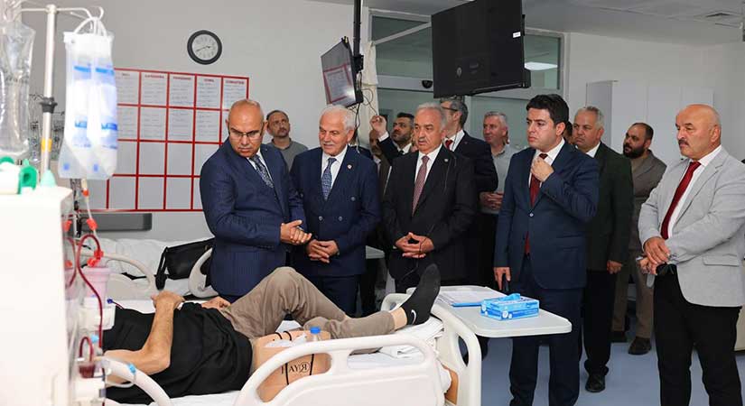 Eynesil’de diyaliz ünitesi hizmete açıldı
