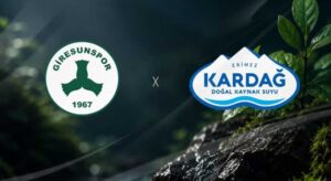 Kardağ Su, Giresunspor’un ürün sponsoru oldu