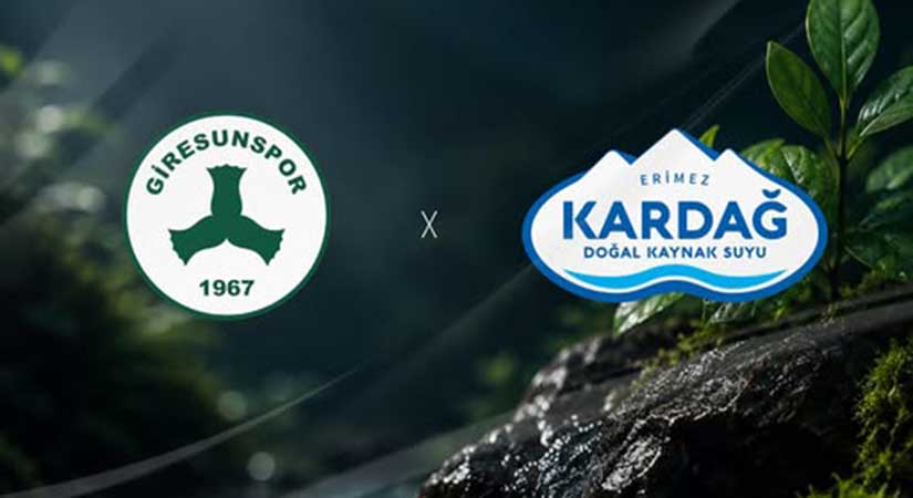 Kardağ Su, Giresunspor’un ürün sponsoru oldu