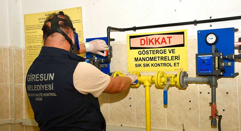 Giresun’da içme suyu kontrolleri yüzde 100 uygun çıktı