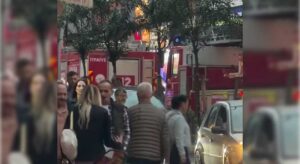 Giresun’da itfaiye araçları trafiğe takıldı