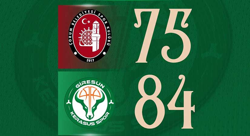 Giresun Kerasusspor hazırlık turnesine kazanarak başladı