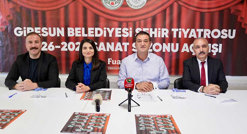 Giresun Şehir Tiyatrosu yeni oyunlarını kasımda seyirciyle buluşturacak