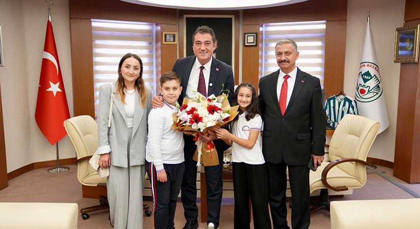 Namık Kemal öğrencileri, Başkan Köse ile buluştu