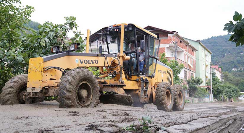Köse, Aksu ve Küçükköy’de çalışmaları denetledi