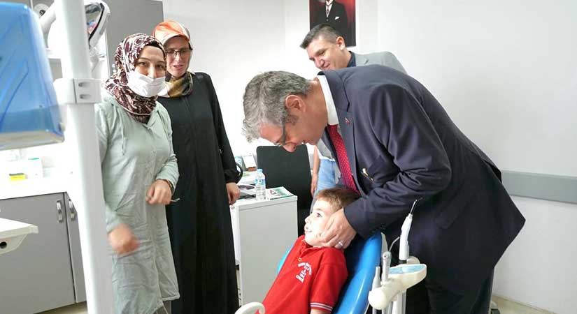 Aksoy, Espiye ve Eynesil’de sağlık hizmetlerini değerlendirdi